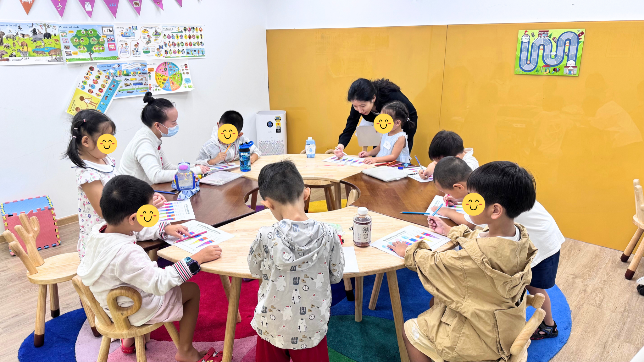 课堂实况 - 互动教学区